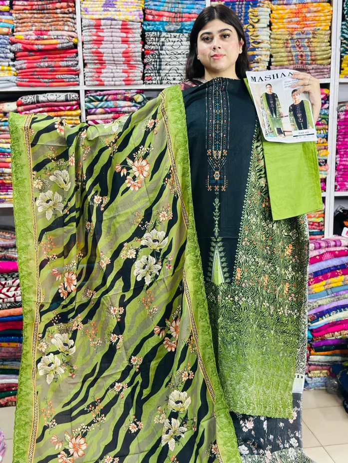 Mashaal Exclusive Lawn Cotton